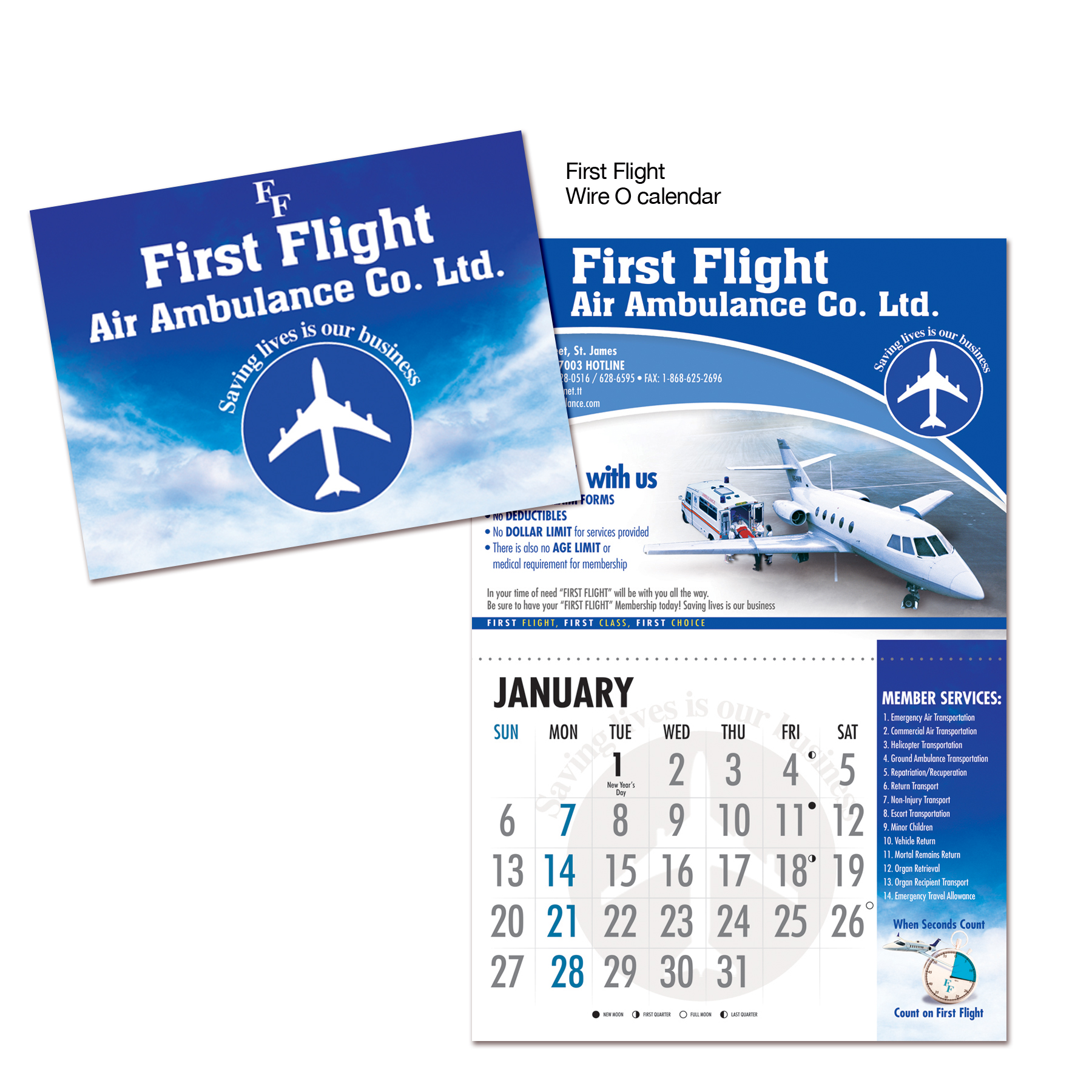 First Flight Calendar